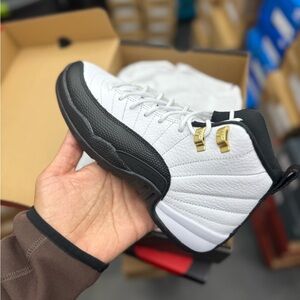 Jordan Air 12 Retro Taxi Youth Size 5Y